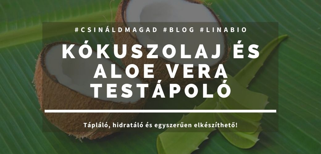 Kókuszolaj és aloe vera testápoló Kókuszolaj és aloe vera testápoló