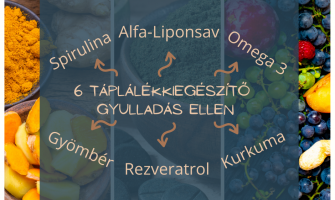 6 táplálékkiegészítő gyulladás ellen