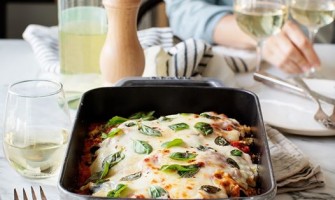 Parmezános padlizsán