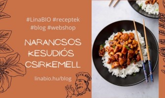 Narancsos kesudiós csirkemell