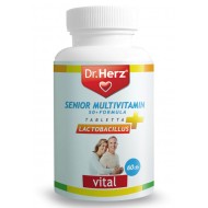 Dr. Herz Senior Multivitamin 50+ Lactobacillus Tabletta 60 db 