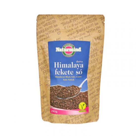 Naturmind Himalaya Só, Durva Fekete 250 g Naturmind Himalaya Só, Durva Fekete 250 g