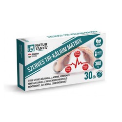 Natur Tanya® Szerves Tri-Kálium Mátrix Tabletta 30 db Natur Tanya® Szerves Tri-Kálium Mátrix Tabletta 30 db