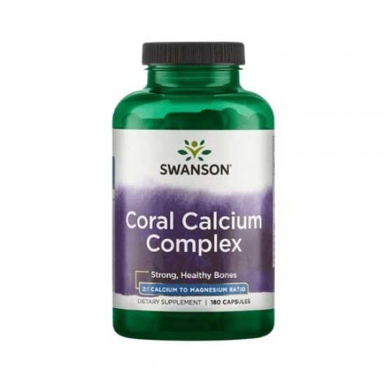 Swanson Coral Calcium Complex Kapszula 180 db Swanson Coral Calcium Complex Kapszula 180 db
