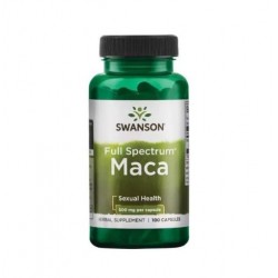 Swanson Maca (Full Spectrum) 500 mg Kapszula 100 db 