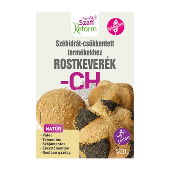 Szafi Reform Csökkentett Szénhidrát-tartalmú Termékekhez Rostkeverék 500 g Szafi Reform Csökkentett Szénhidrát-tartalmú Termékekhez Rostkeverék 500 g