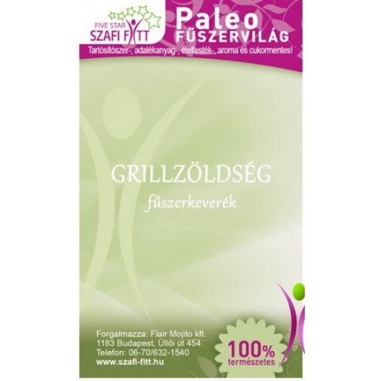 Szafi Reform Paleo Grillzöldség Fűszerkeverék 50 g Szafi Reform Paleo Grillzöldség Fűszerkeverék 50 g