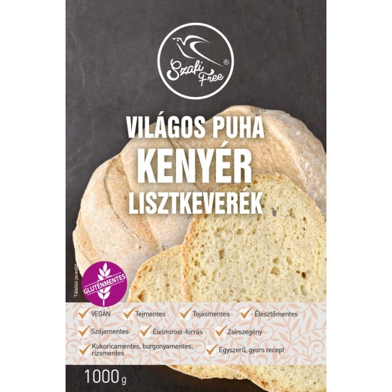 Szafi Free Világos Puha Kenyér Lisztkeverék 1000 g Szafi Free Világos Puha Kenyér Lisztkeverék 1000 g