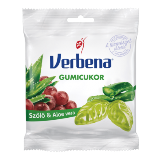 Verbena Gumicukor Szőlő Aloe Vera 60 g Verbena Gumicukor Szőlő Aloe Vera 60 g