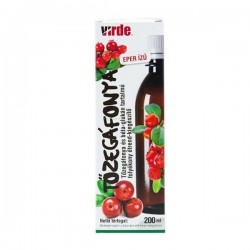 Virde Tőzegáfonya Szirup 200 ml Virde Tőzegáfonya Szirup 200 ml