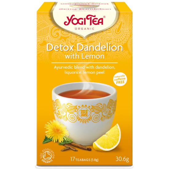 Yogi Tea Bio Tisztító Tea Gyermekláncfűvel 17 filter Yogi Tea Bio Tisztító Tea Gyermekláncfűvel 17 filter