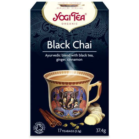 Yogi Tea Bio Fekete Chai Tea 17 filter Yogi Tea Bio Fekete Chai Tea 17 filter