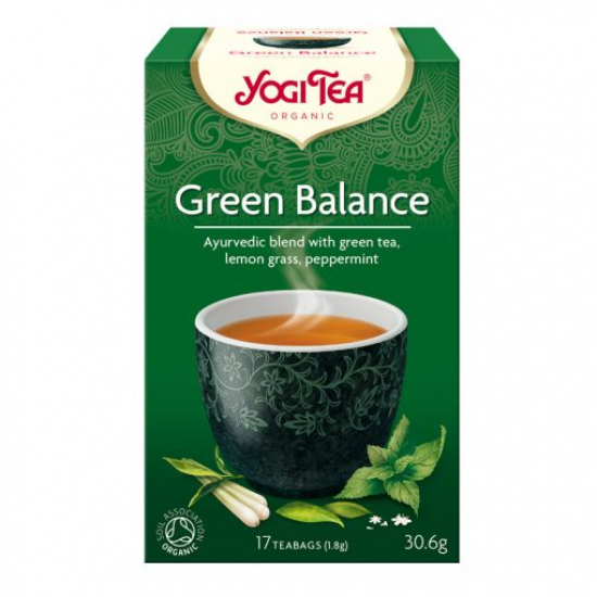 Yogi Tea Bio Zöld Egyensúly Tea 17 filter