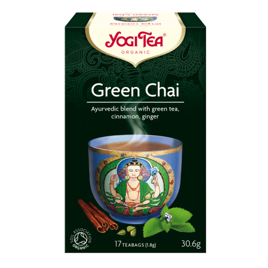 Yogi Tea Bio Zöld Chai Tea 17 filter Yogi Tea Bio Zöld Chai Tea 17 filter